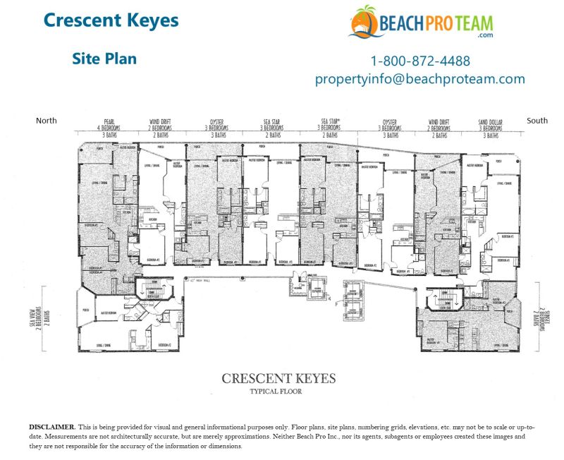 Crescent Keyes Site Plan